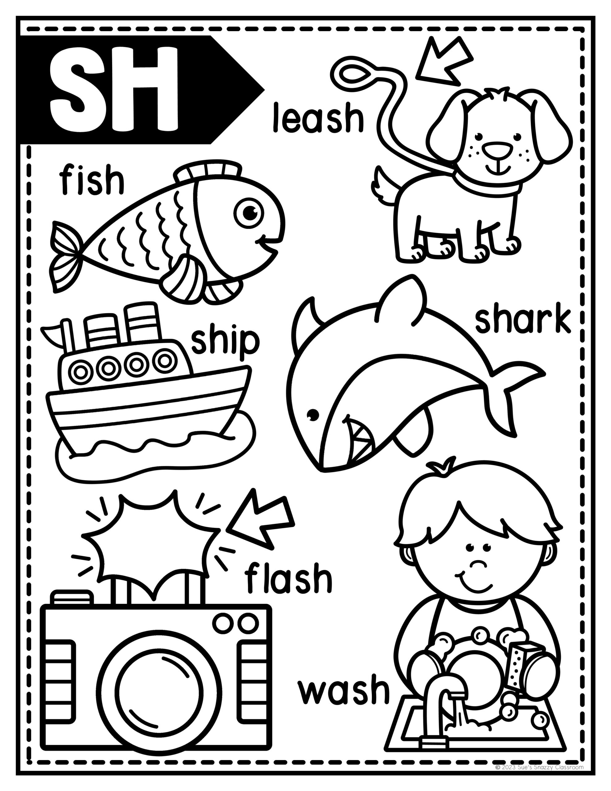 Digraph Anchor Chart Printable