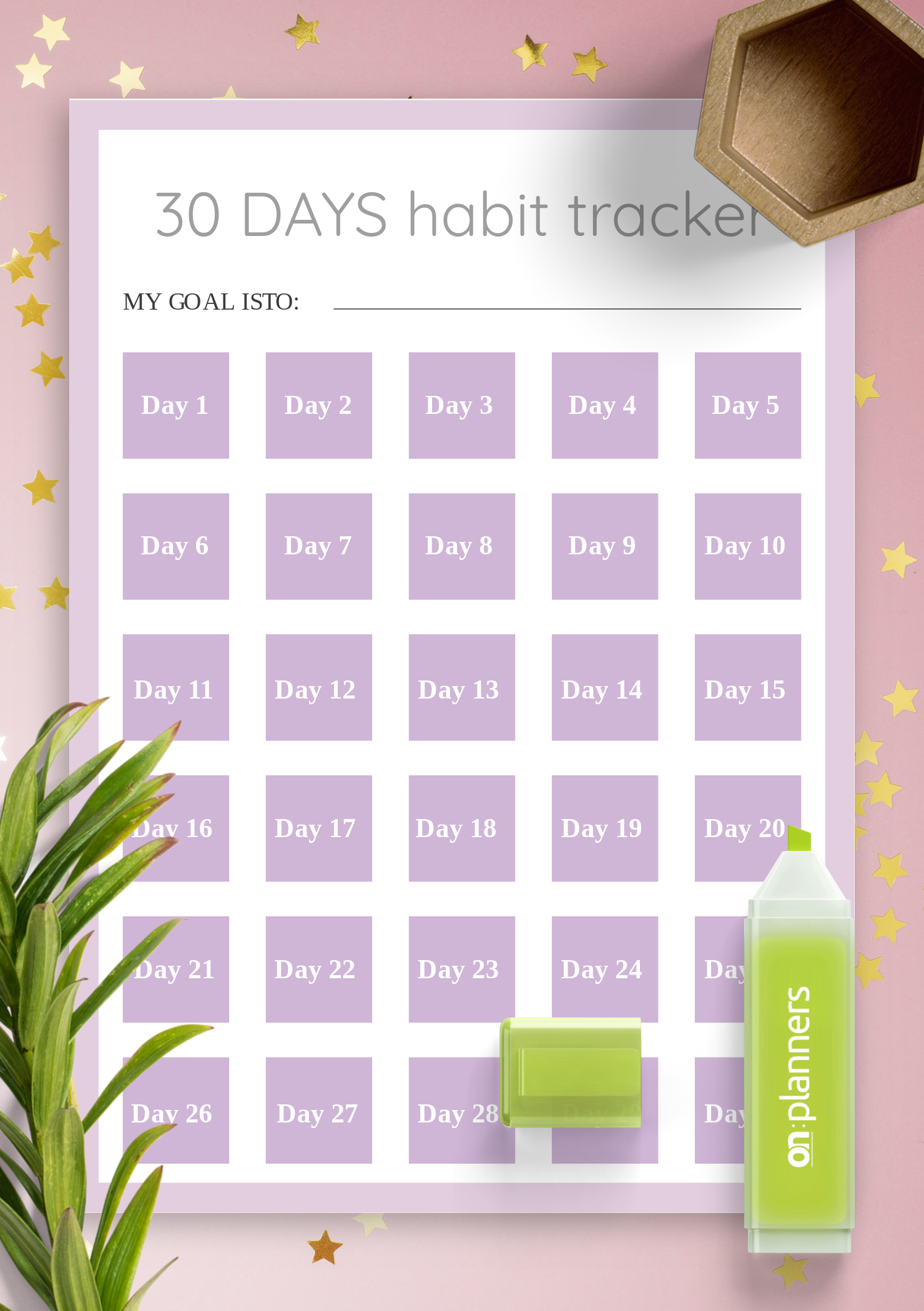 30 Day Chart Printable
