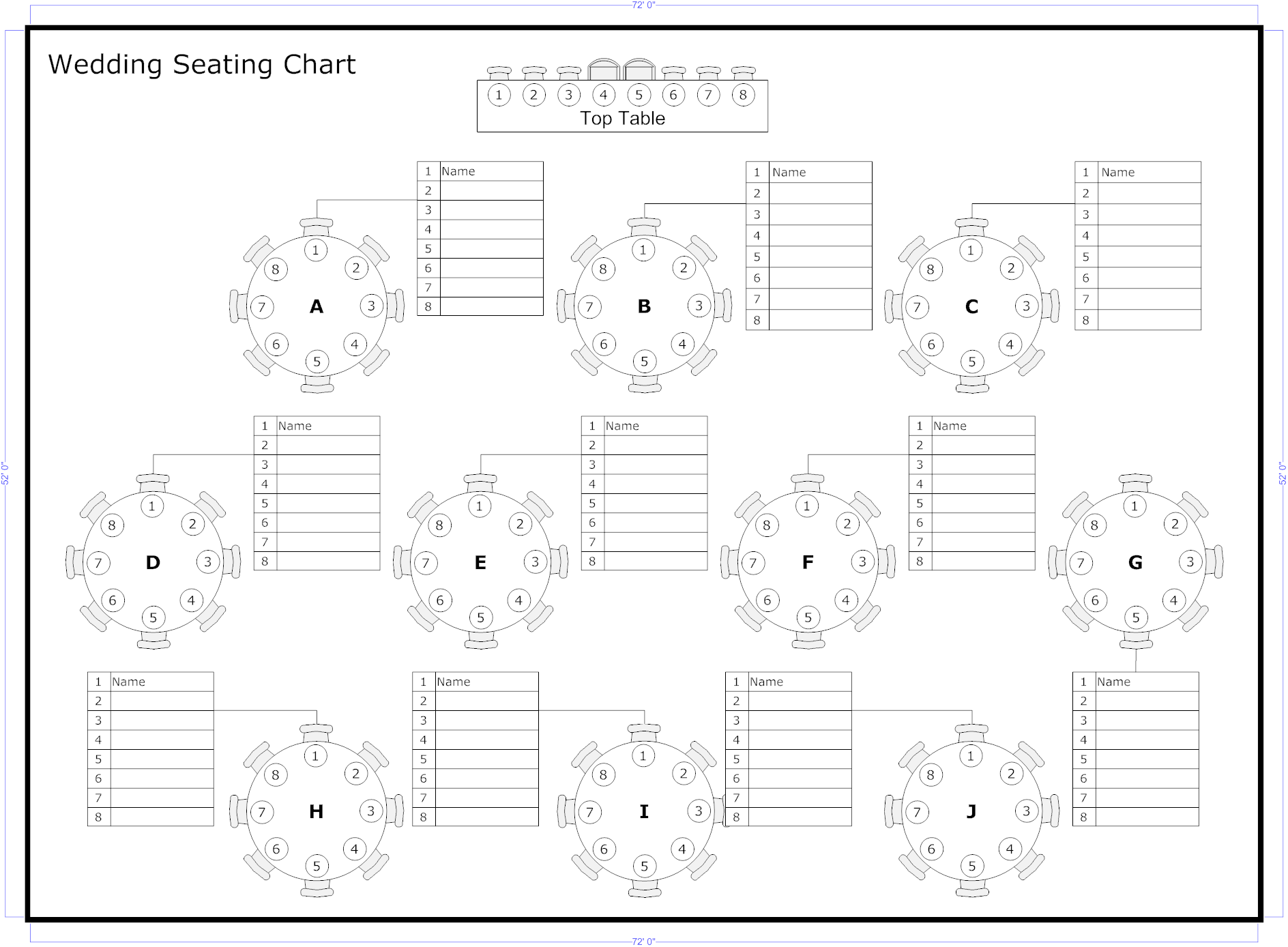 Elegant Wedding Seating Chart Ideas Wedding Seating Chart Ideas Templates Wedding Seating Chart Chart Template
