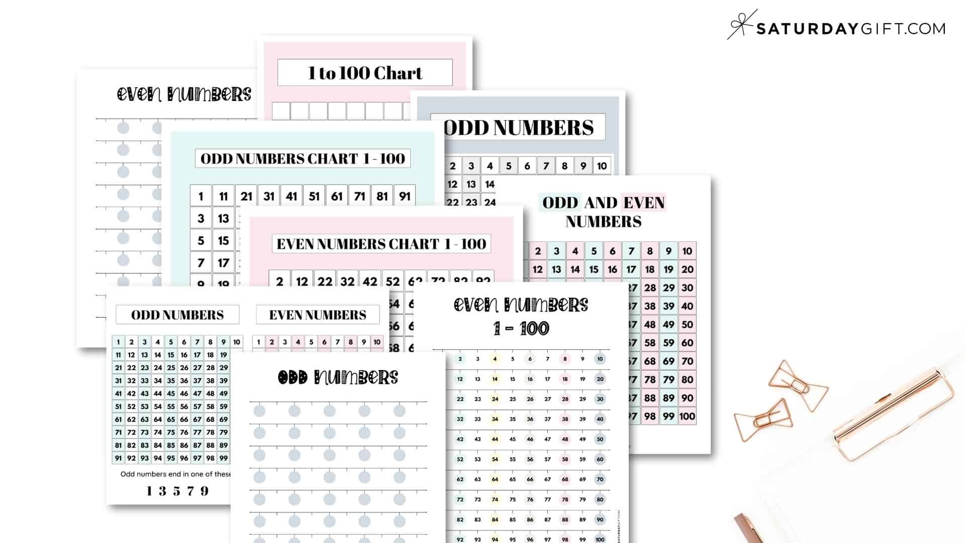 Even And Odd Numbers 28 Cute Free Printable Charts Even And Odd Numbers 28 Cute Free Printable Charts