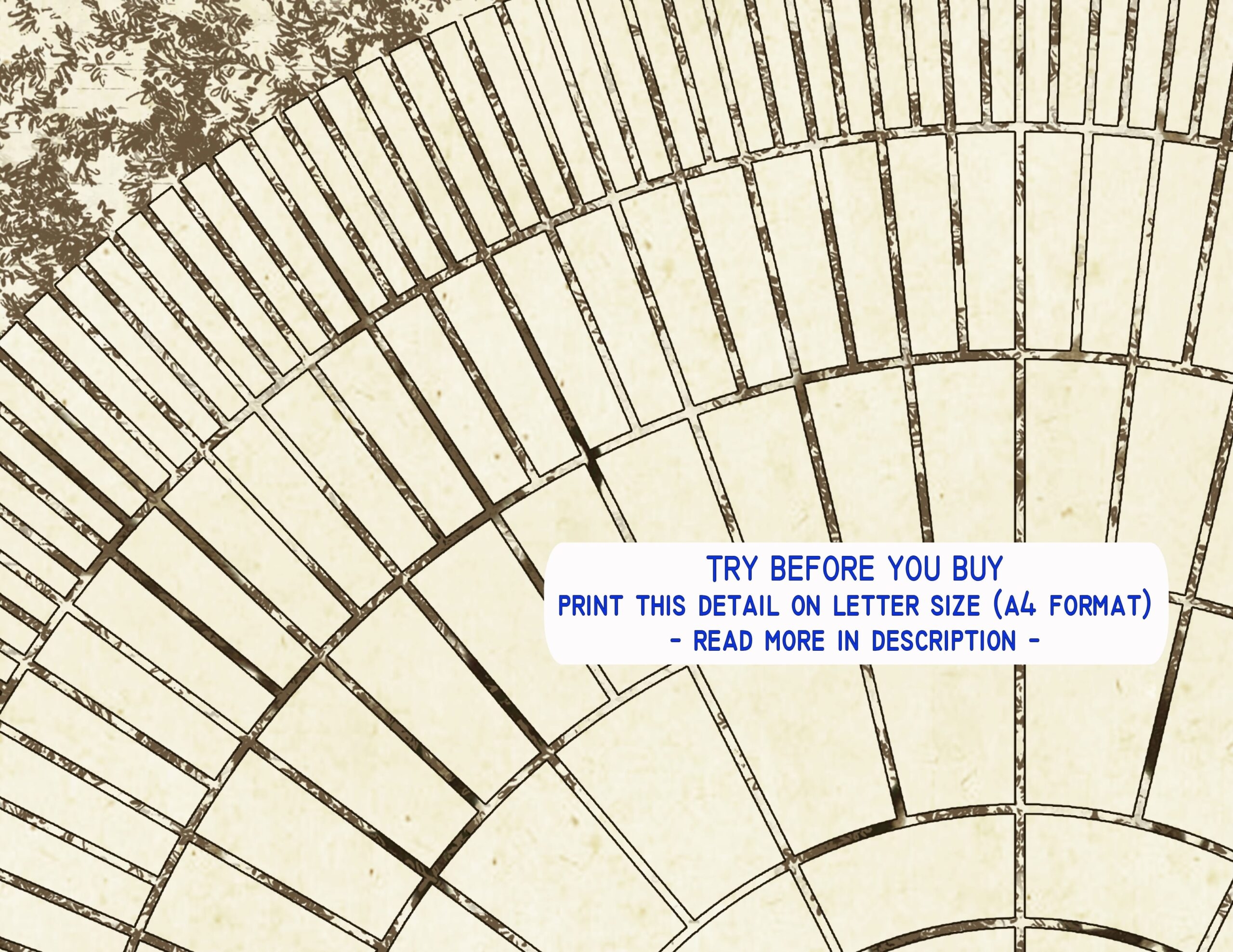 Free Printable Genealogy Fan Chart Template