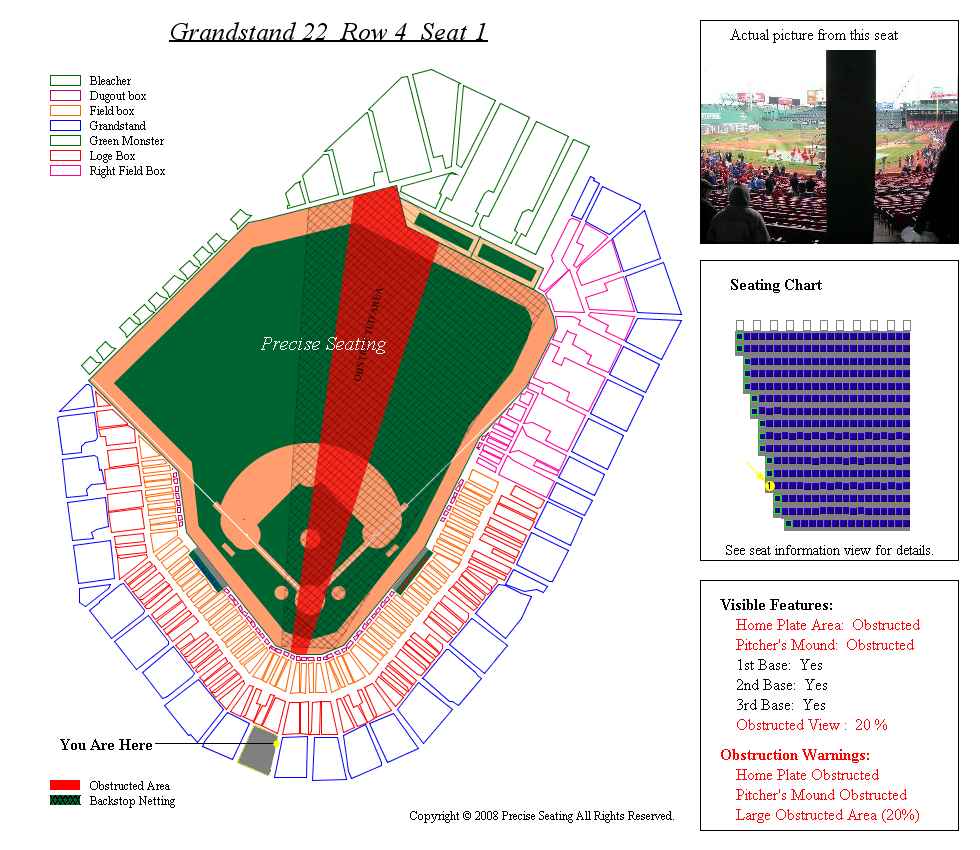Fenway Park Seating Chart Precise Seating LLC Samples Fenway Park Seating Chart Precise Seating LLC Samples