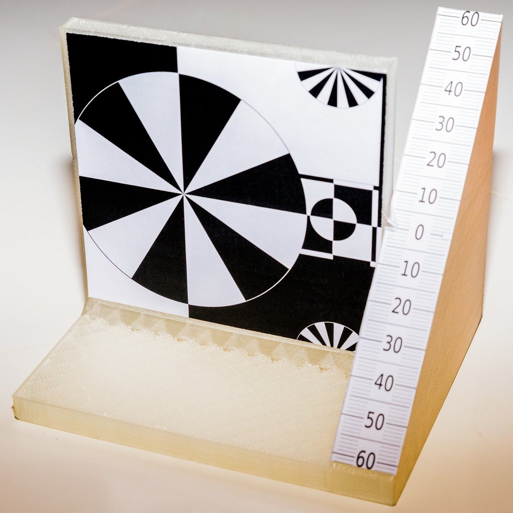 Focus Calibration Chart By Mushman Thingiverse Focus Calibration Chart By Mushman Thingiverse