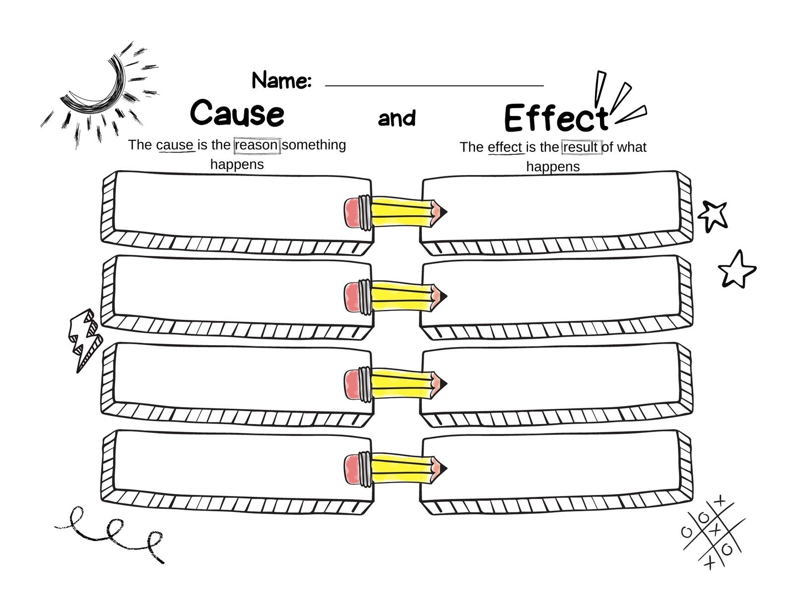 Free And Customizable Cause And Effect Templates Canva Free And Customizable Cause And Effect Templates Canva
