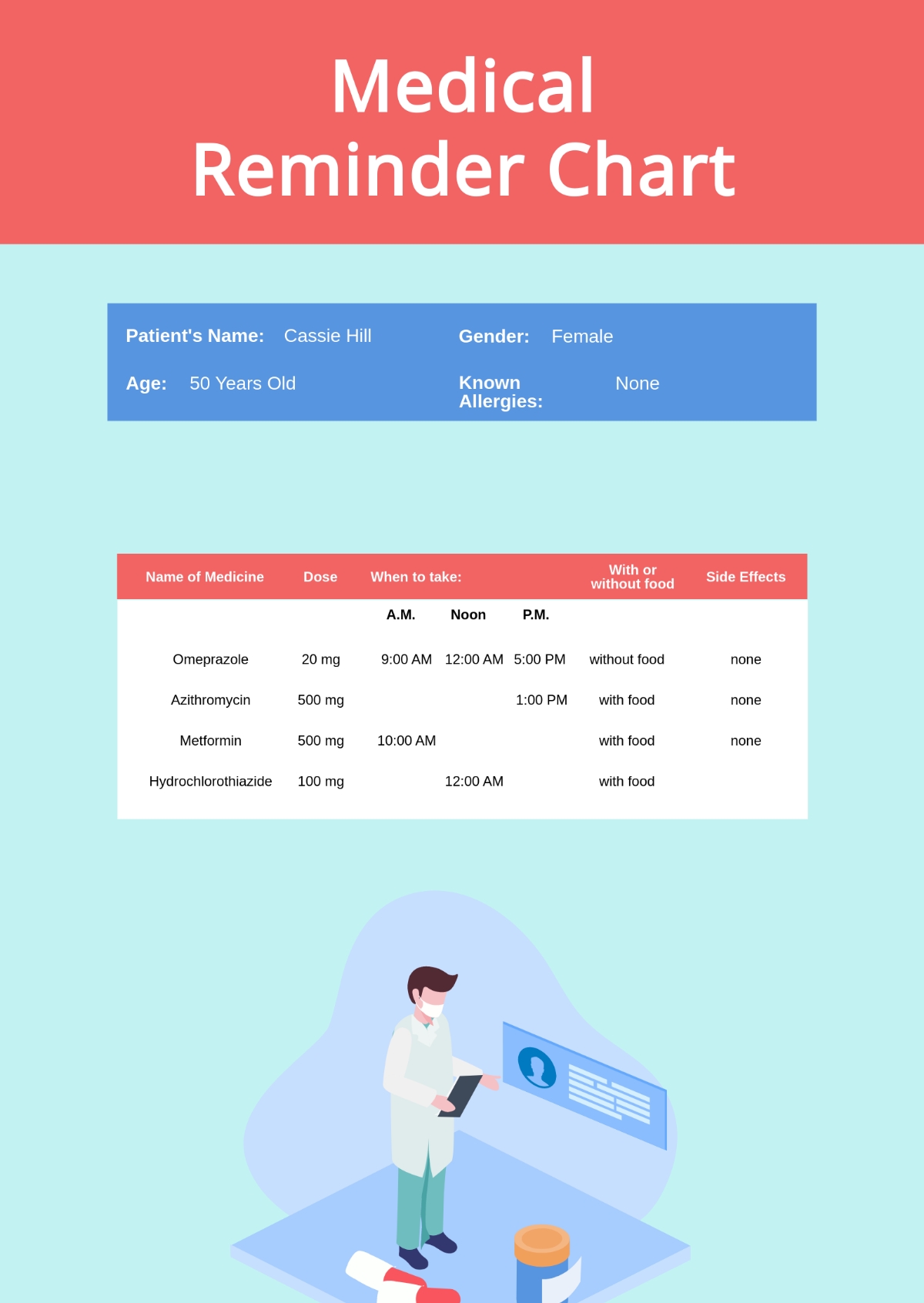 Free Medication Reminder Chart Template To Edit Online Free Medication Reminder Chart Template To Edit Online