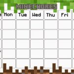 Free Minecraft Chore Chart Award System With Printables