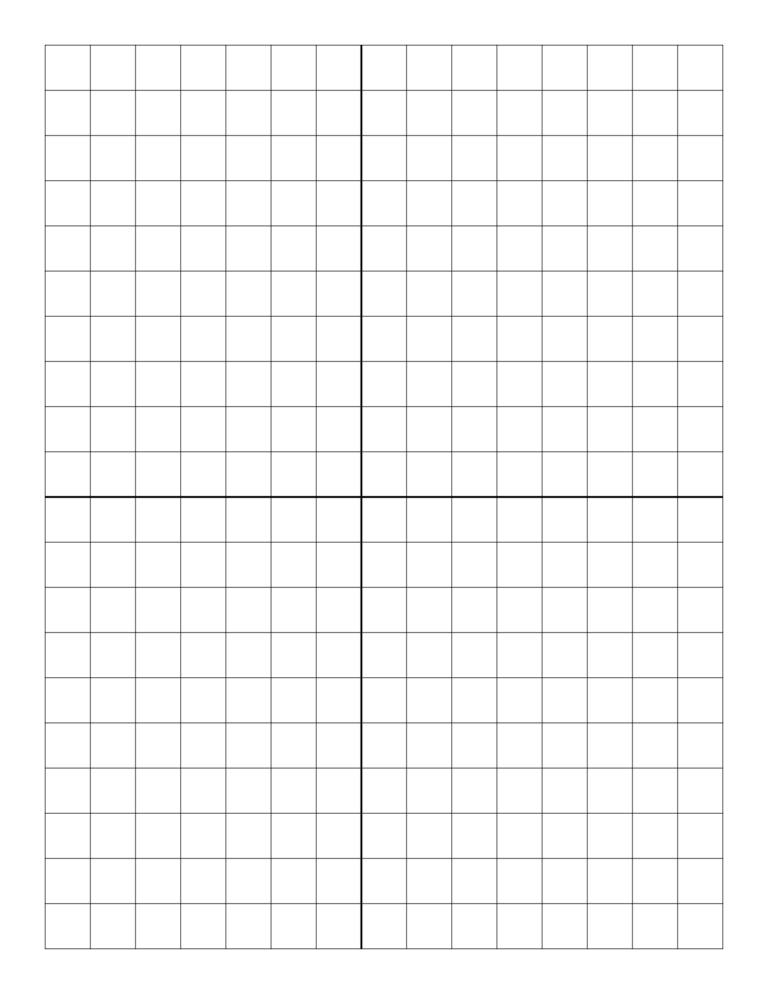 Free Online Graph Paper Plain