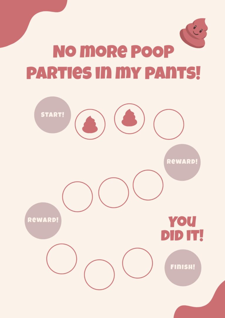 Free Poo Potty Chart Template To Edit Online