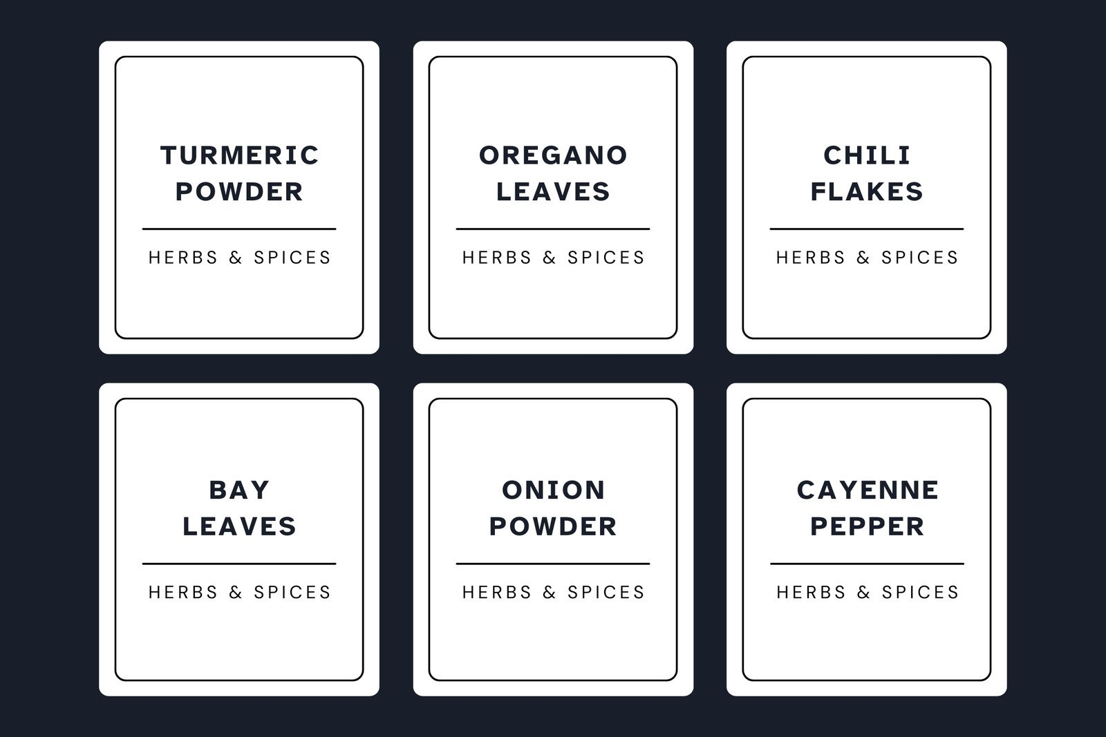Free Printable And Customizable Kitchen Label Templates Canva Free Printable And Customizable Kitchen Label Templates Canva