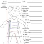FREE Printable Blank Measurement Chart For Adults Youth