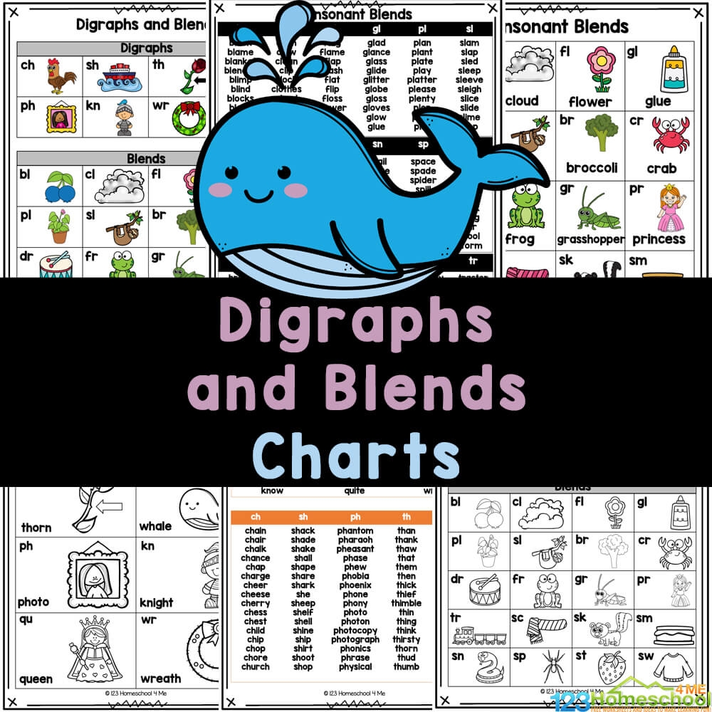 Digraph Chart Printable Free Digraph Chart Printable Free
