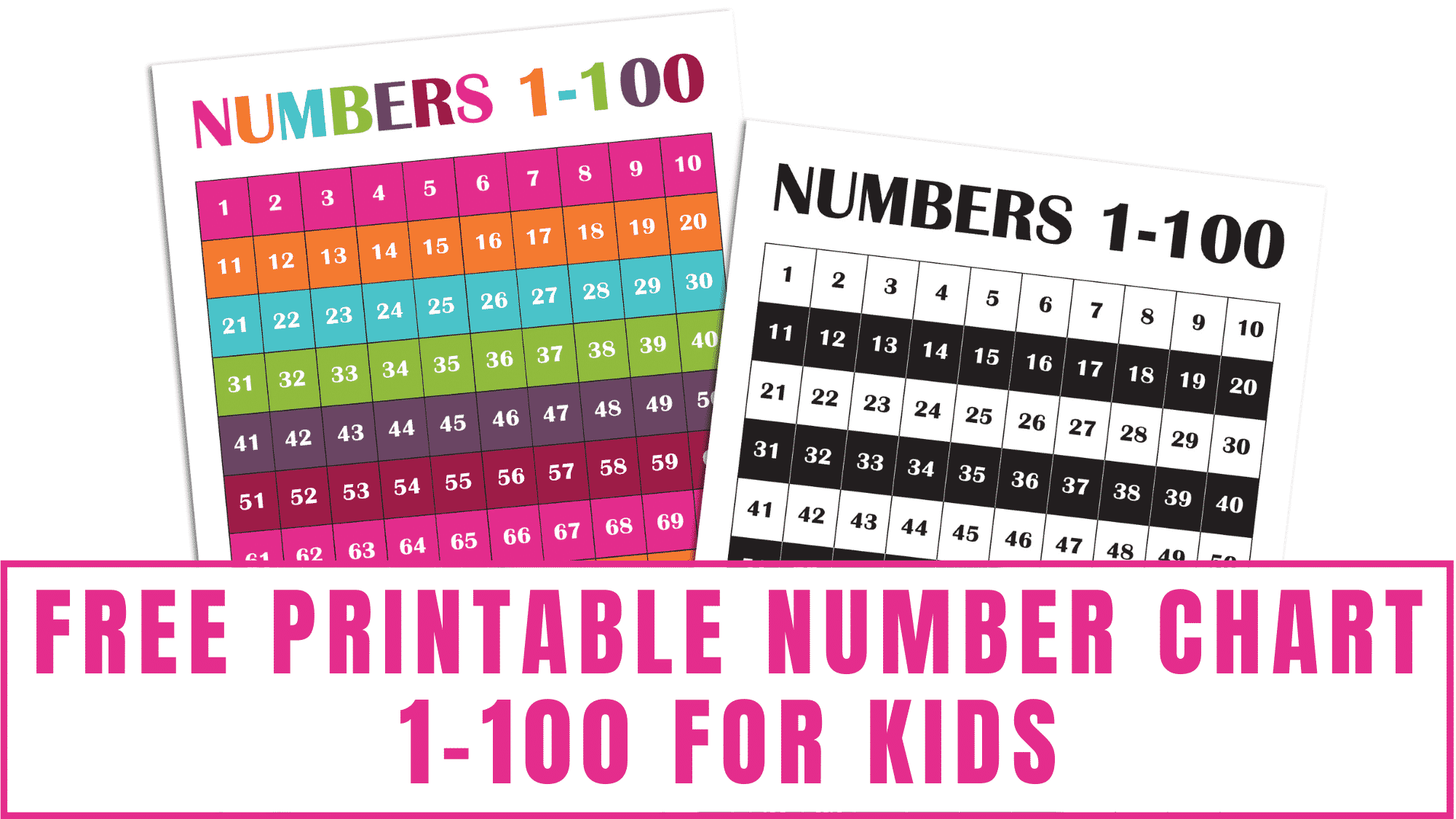 100 Counting Chart Printable Free 100 Counting Chart Printable Free