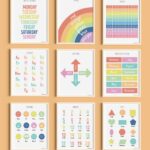 Free Printable Set Of 10 Educational Posters Favorite Printables