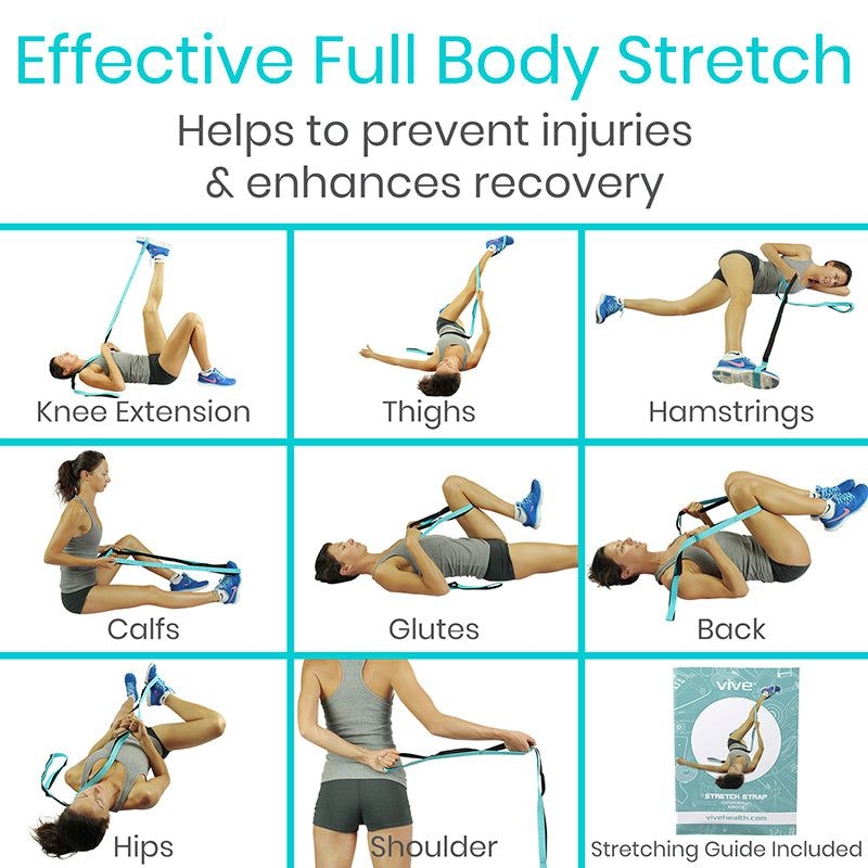 Free Printable Stretching Exercises Printable Elastic Strap Exercises Chart Free Resistance Band