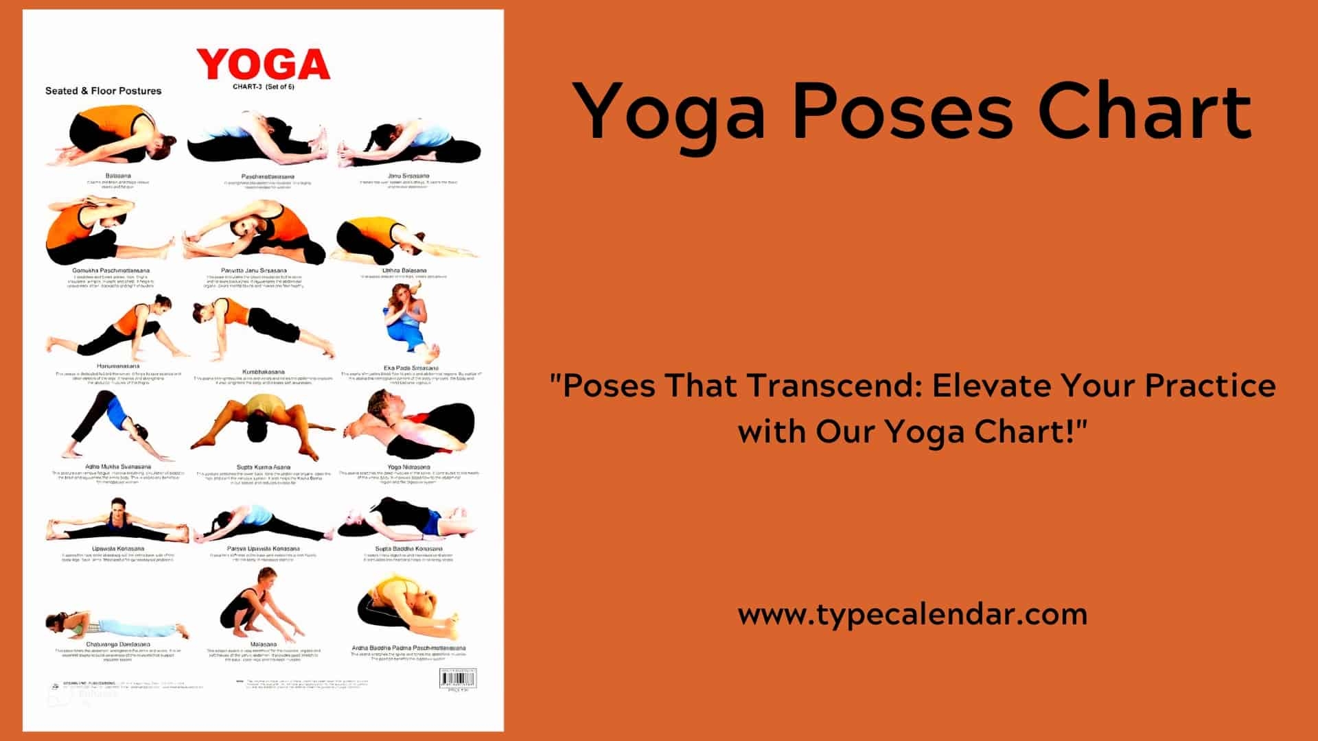Beginner Yoga Poses Printable Chart Beginner Yoga Poses Printable Chart