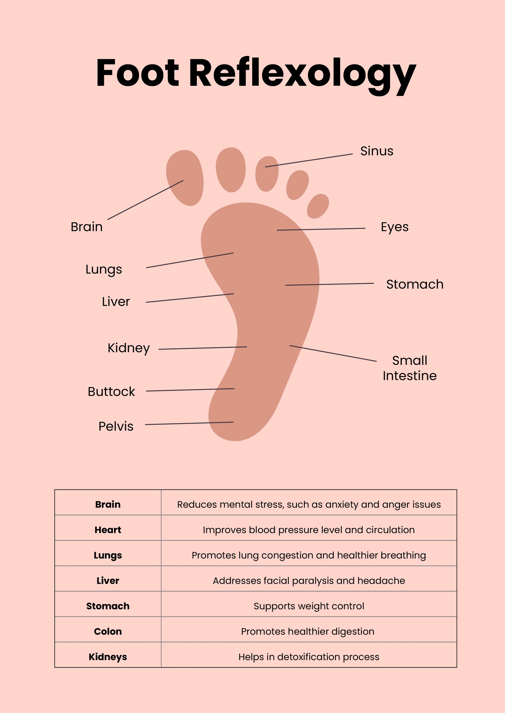 Foot Reflexology Chart Printable Free Foot Reflexology Chart Printable Free