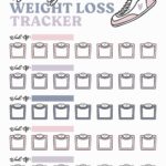 Free Weight Loss Tracker Printable Savor Savvy