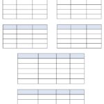Frequency Table Templates