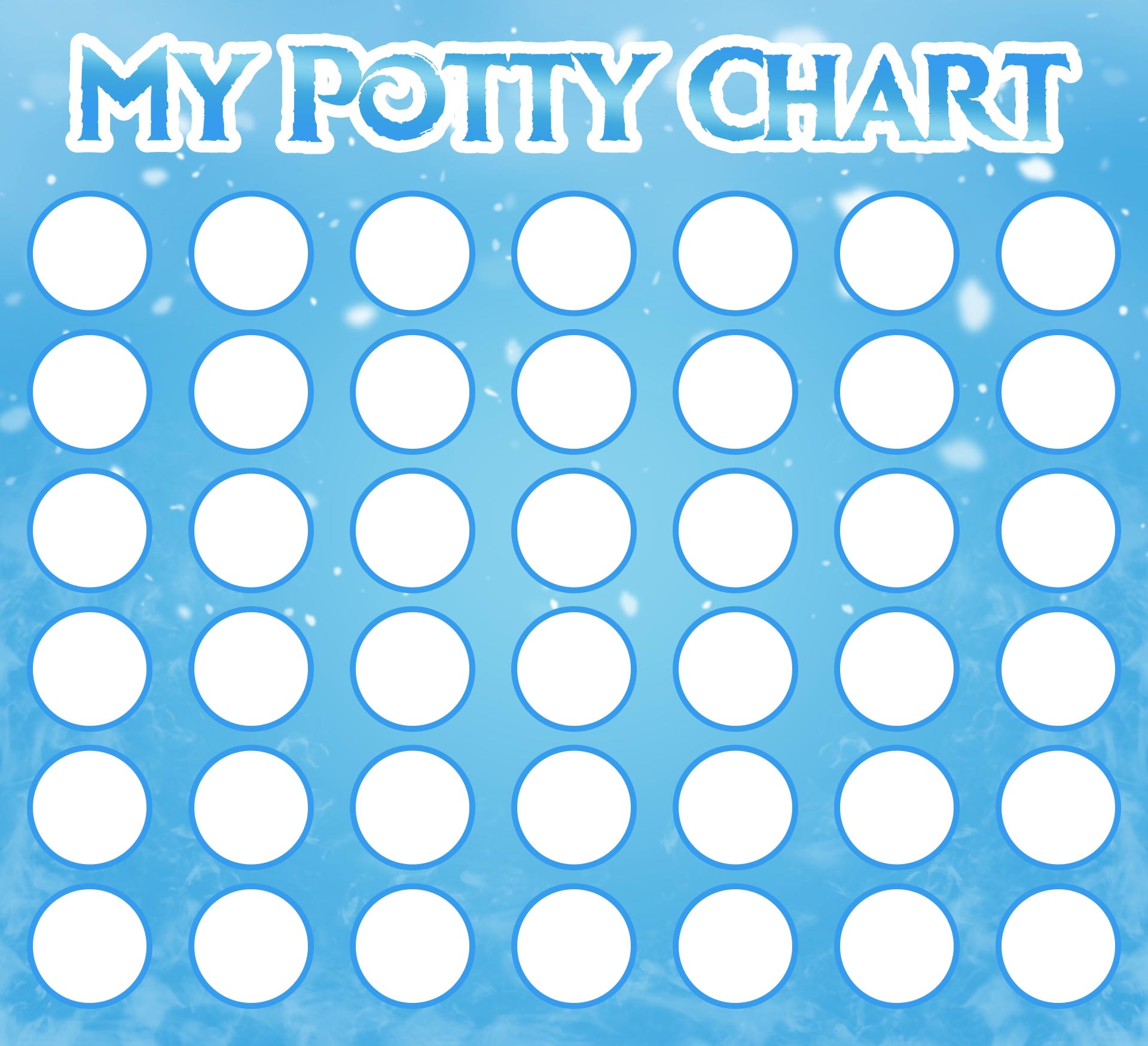 Frozen Potty Chart Printable Frozen Potty Chart Printable