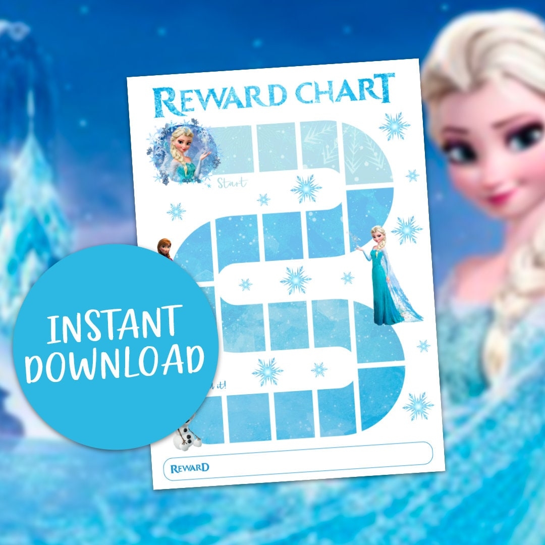 Frozen Reward Chart Free Printable