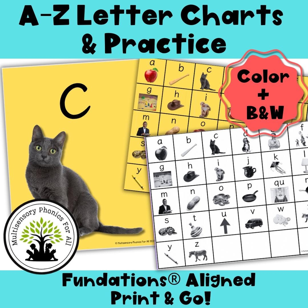 Fundations Charts Printable