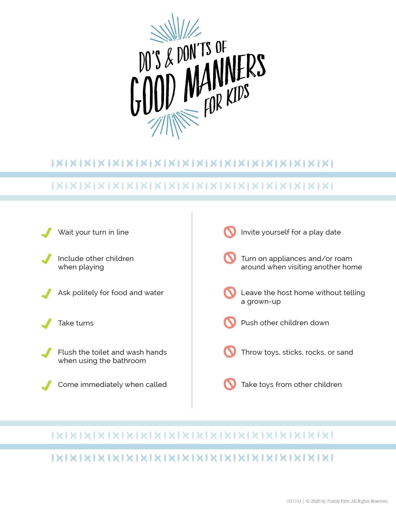 Good Manners Chart For Kids Free Printable IMOM Good Manners Chart For Kids Free Printable IMOM