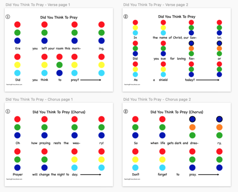 Hand Bell Charts And Melody Maps Printables Available Teaching Primary Music