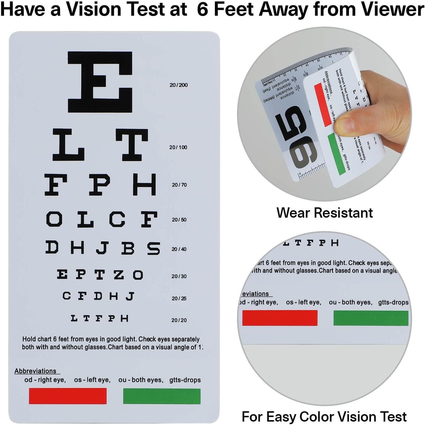 HOT Eye Chart Reading Glasses Strength Reading Glasses Strength Chart NOYOC Pack In Snellen