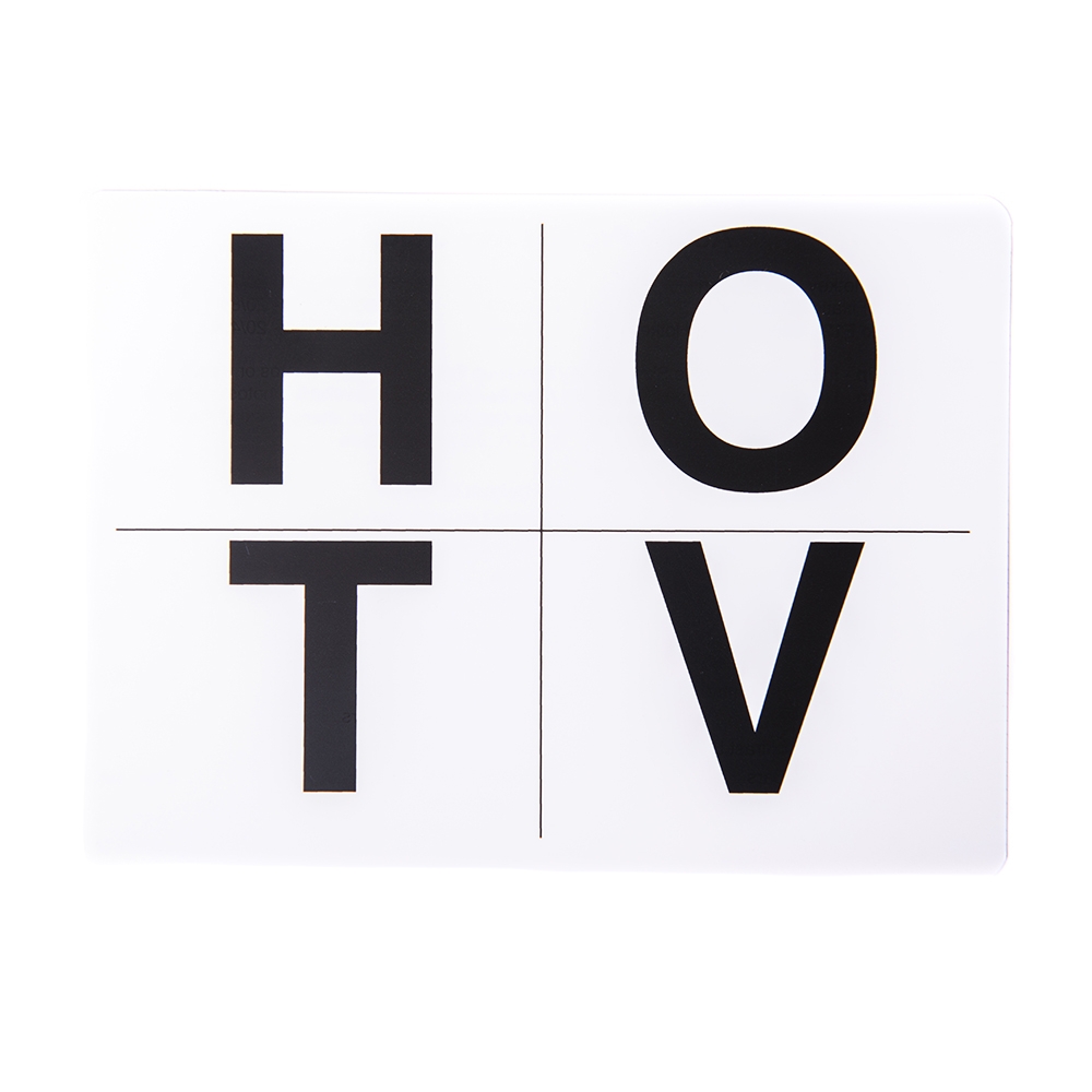 HOTV Response Card Acuity Charts Acuity Pro HOTV Response Card Acuity Charts Acuity Pro