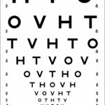 HOTV Visual Acuity Chart 10ft Precision Vision