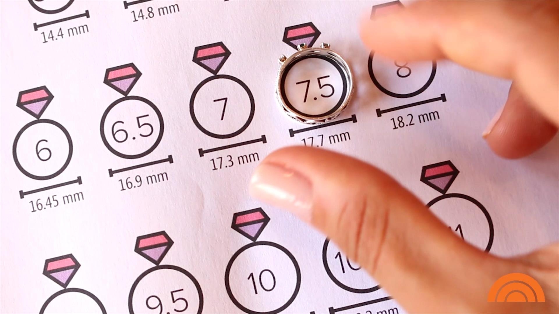 How To Find Your Ring Size Use This Ring Size Chart For Women