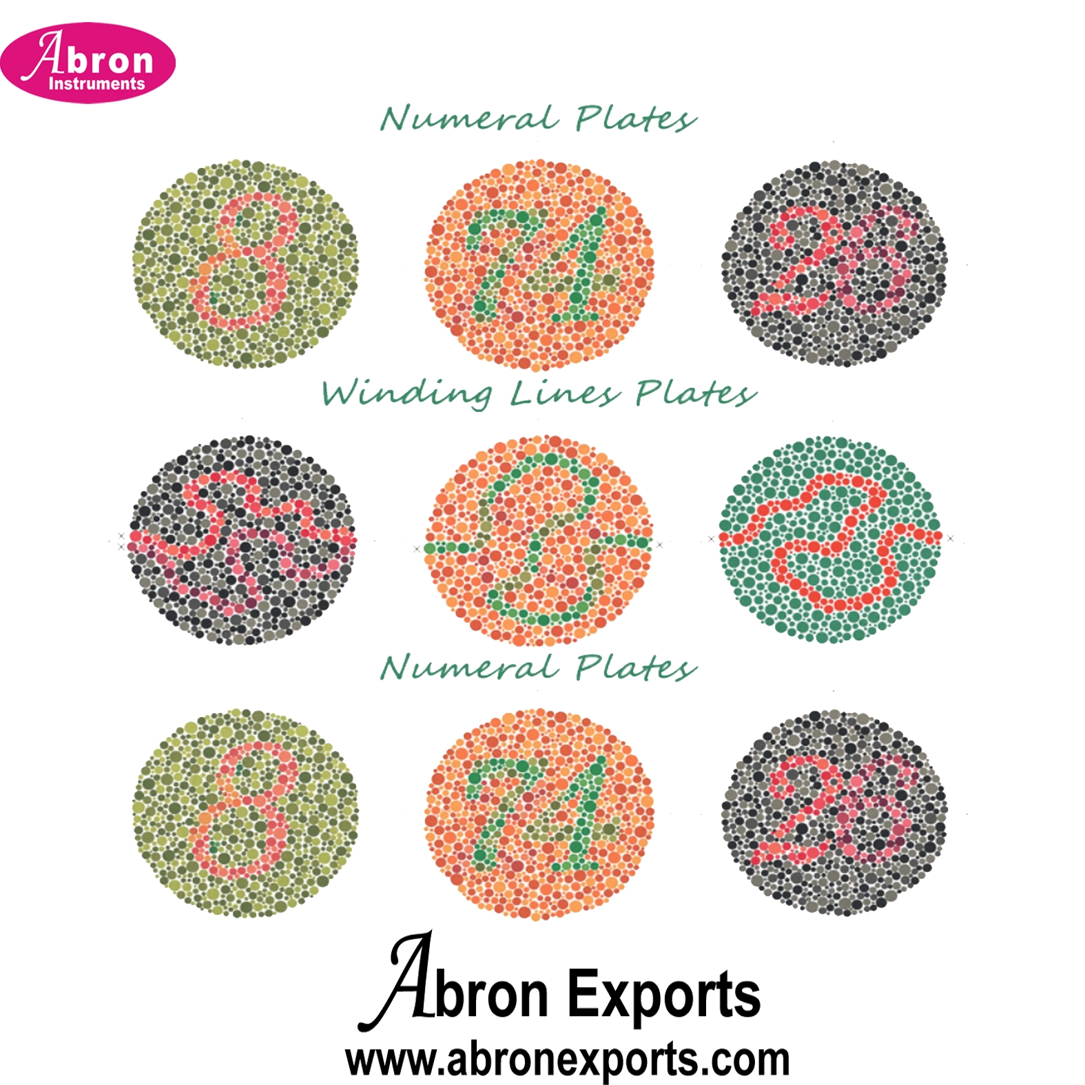 Ishihara Book 38 Plates Cruise Medical