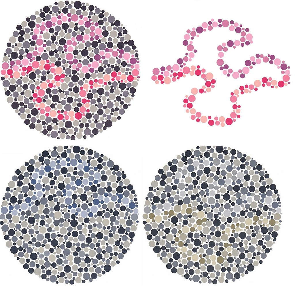 Ishihara Tracing Color Blind Test