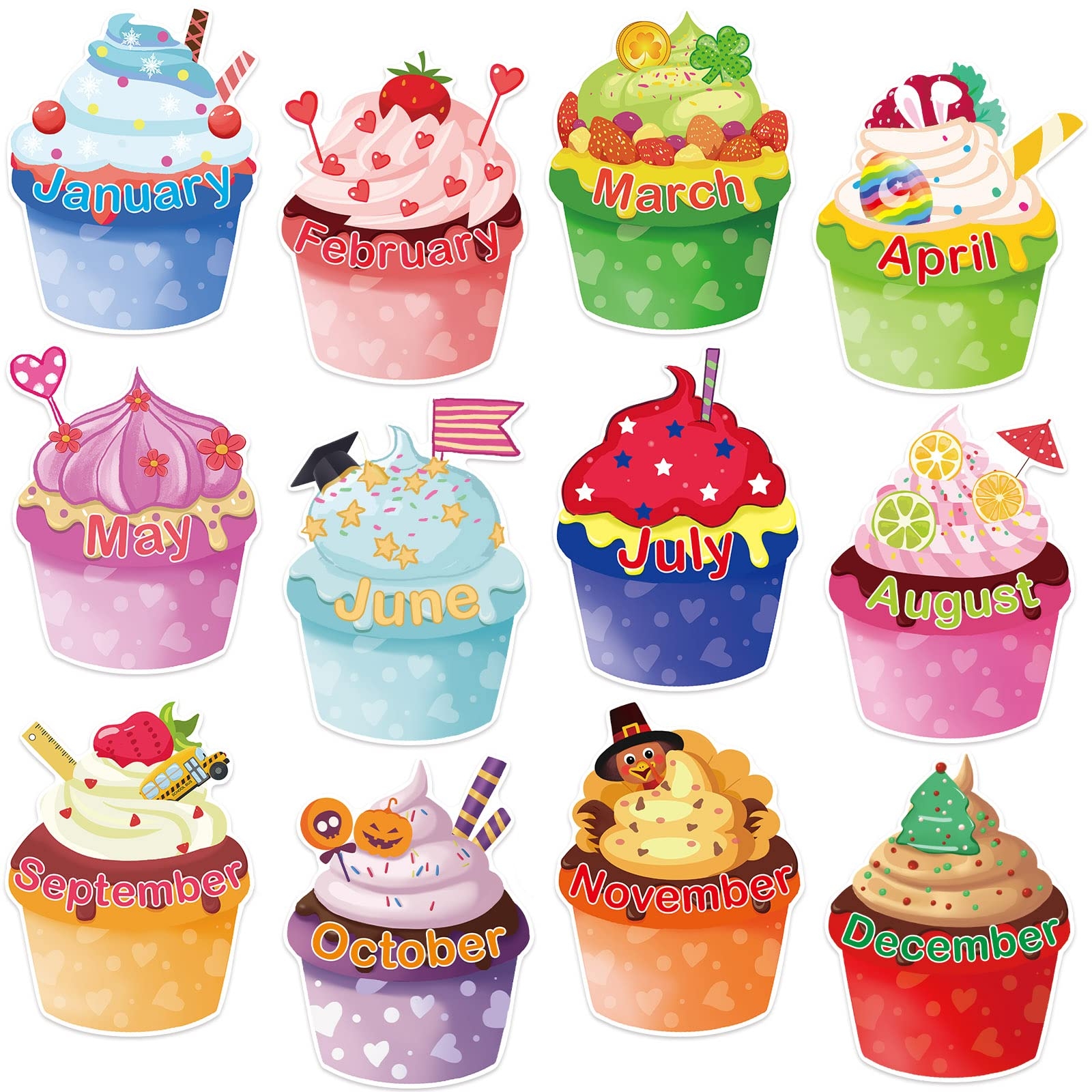 January Cupcakes 3886056 Clipart Library January Cupcakes 3886056 Clipart Library
