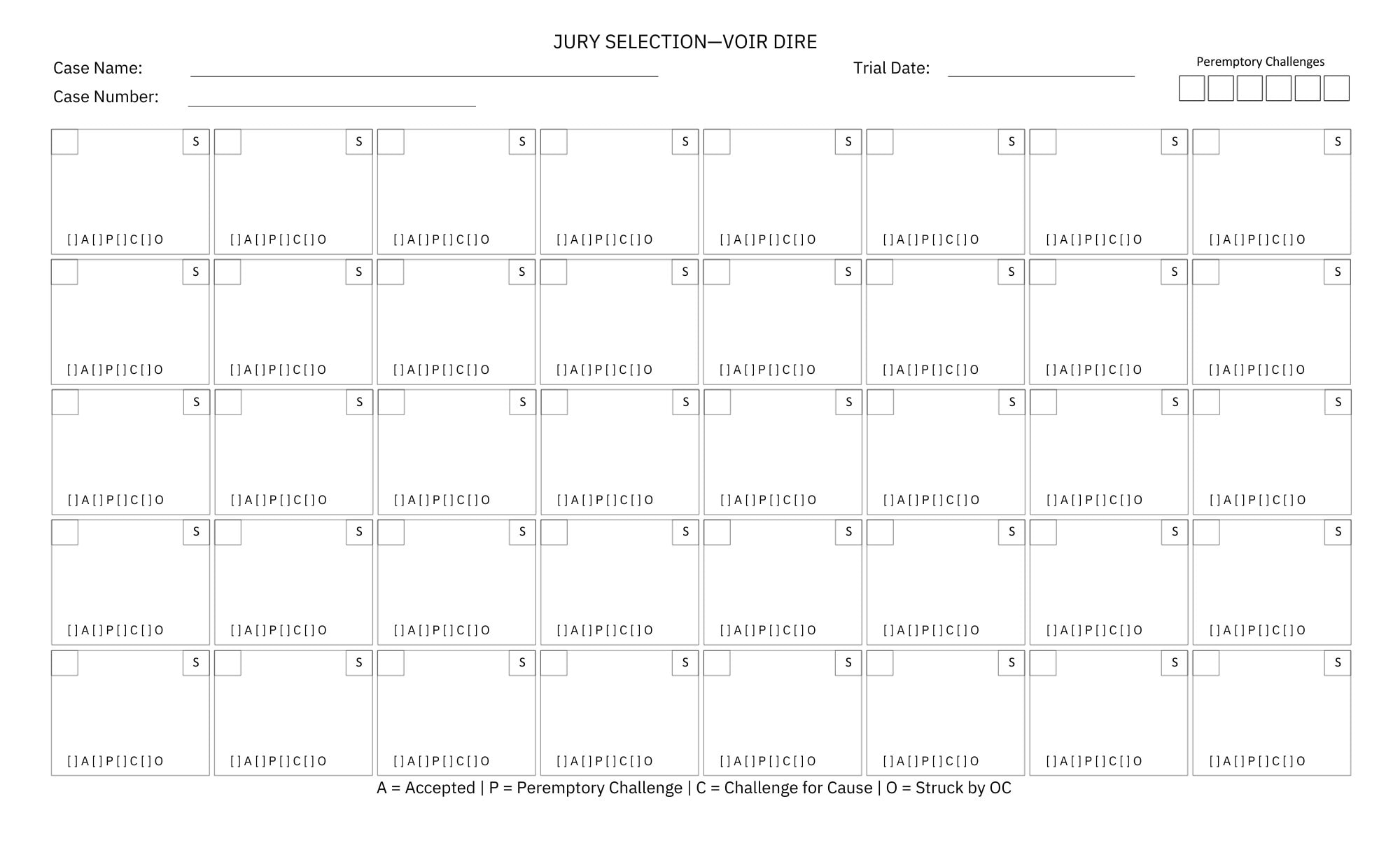 Jury Selection Voir Dire Etsy