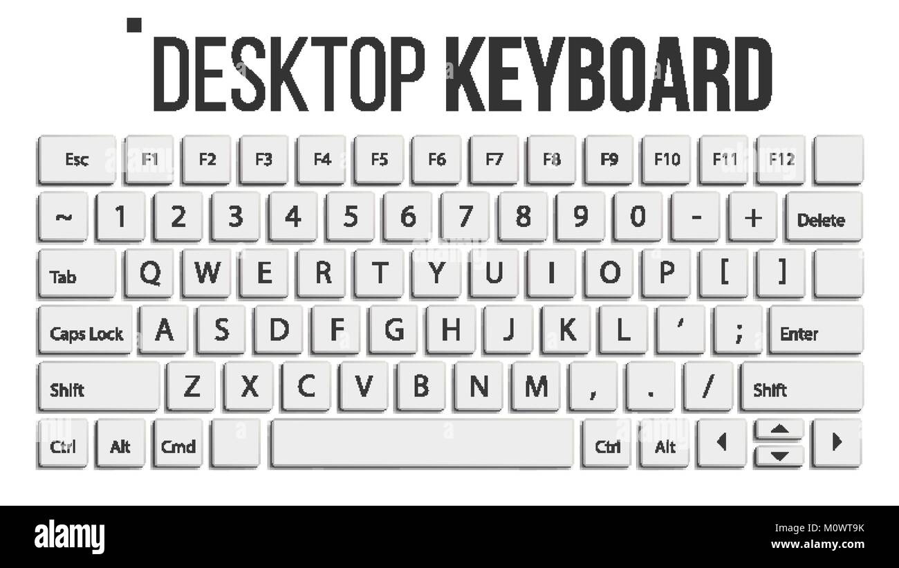 Keyboard Isolated Vector Layout Template Classic Keyboard White Buttons Computer Desktop Electronic Device Isolated On White Realistic Illustration Stock Vector Image Art Alamy Keyboard Isolated Vector Layout Template Classic Keyboard White Buttons Computer Desktop Electronic Device Isolated On White Realistic Illustration Stock Vector Image Art Alamy