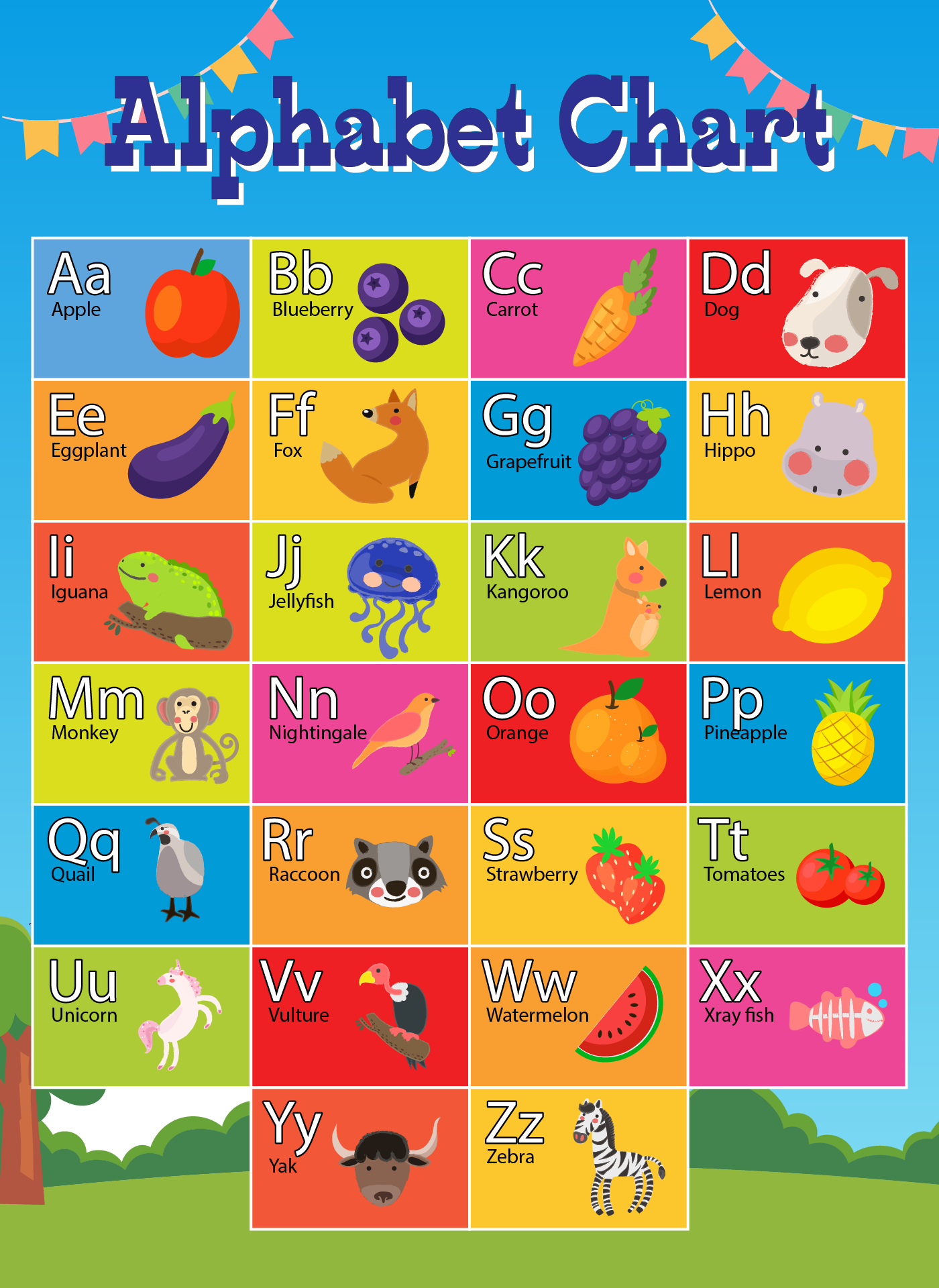 Letter Chart 20 Free PDF Printables Printablee Letter Chart 20 Free PDF Printables Printablee