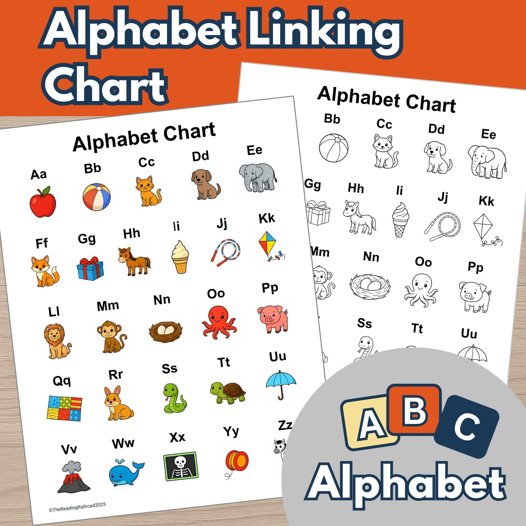 Letters Of The Alphabet Chart A Z Alphabet Linking Chart Upper And Lower Case Poster Abcs Letter Recognition Pre School TK Kindergarten Etsy Letters Of The Alphabet Chart A Z Alphabet Linking Chart Upper And Lower Case Poster Abcs Letter Recognition Pre School TK Kindergarten Etsy