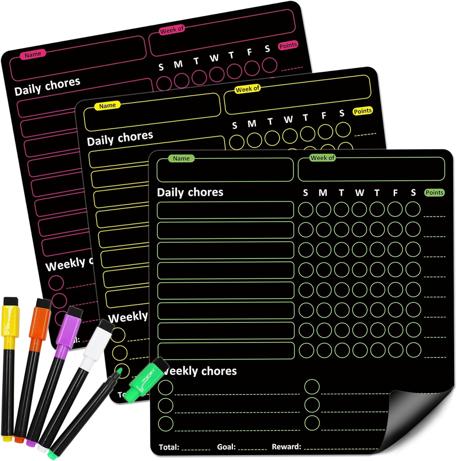 Magnetic Chore Chart For Kids Adult Teens Family Palestine Ubuy Magnetic Chore Chart For Kids Adult Teens Family Palestine Ubuy