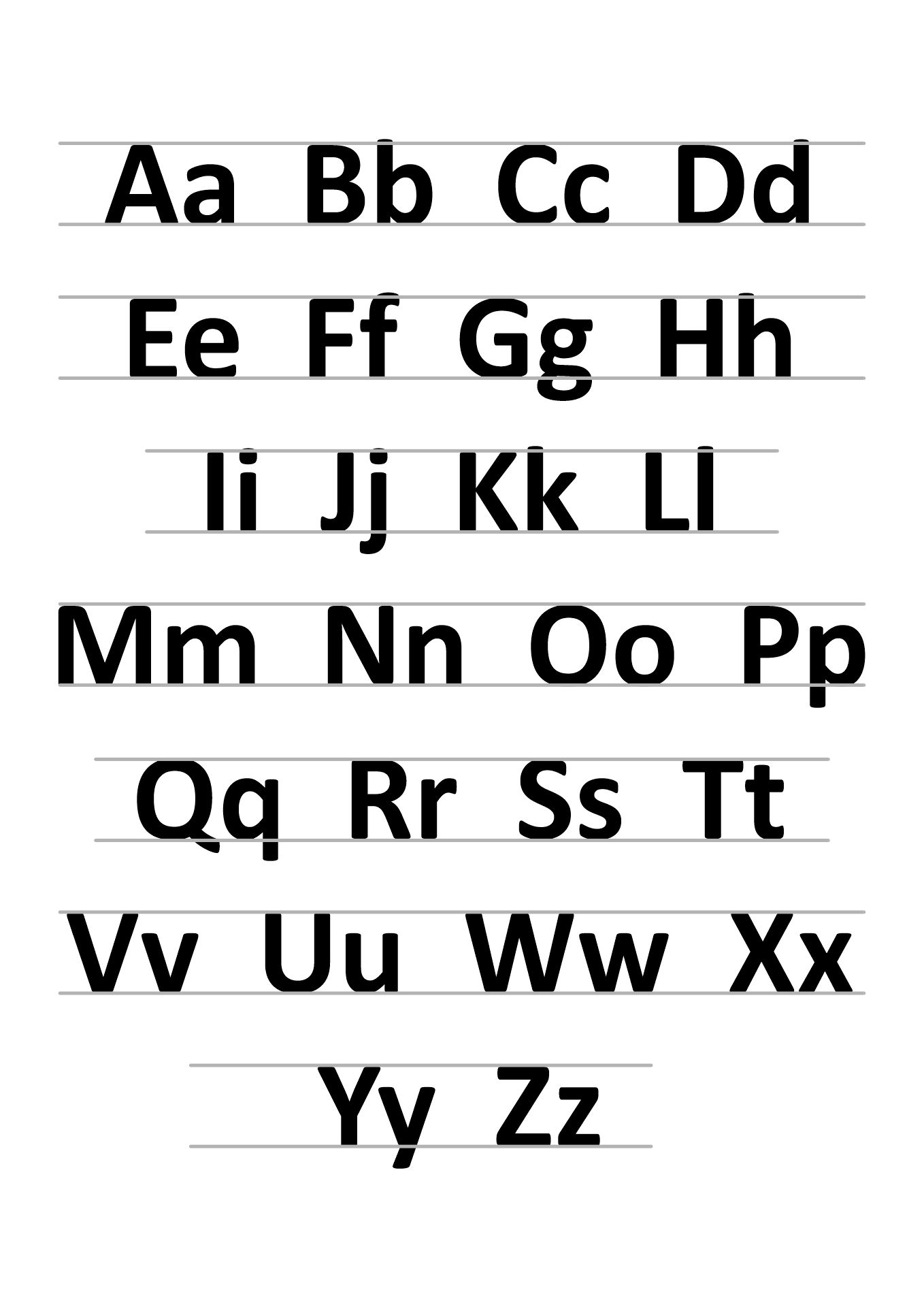 Manuscript Alphabet Chart 10 Free PDF Printables Printablee
