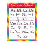Manuscript Alphabet Chart