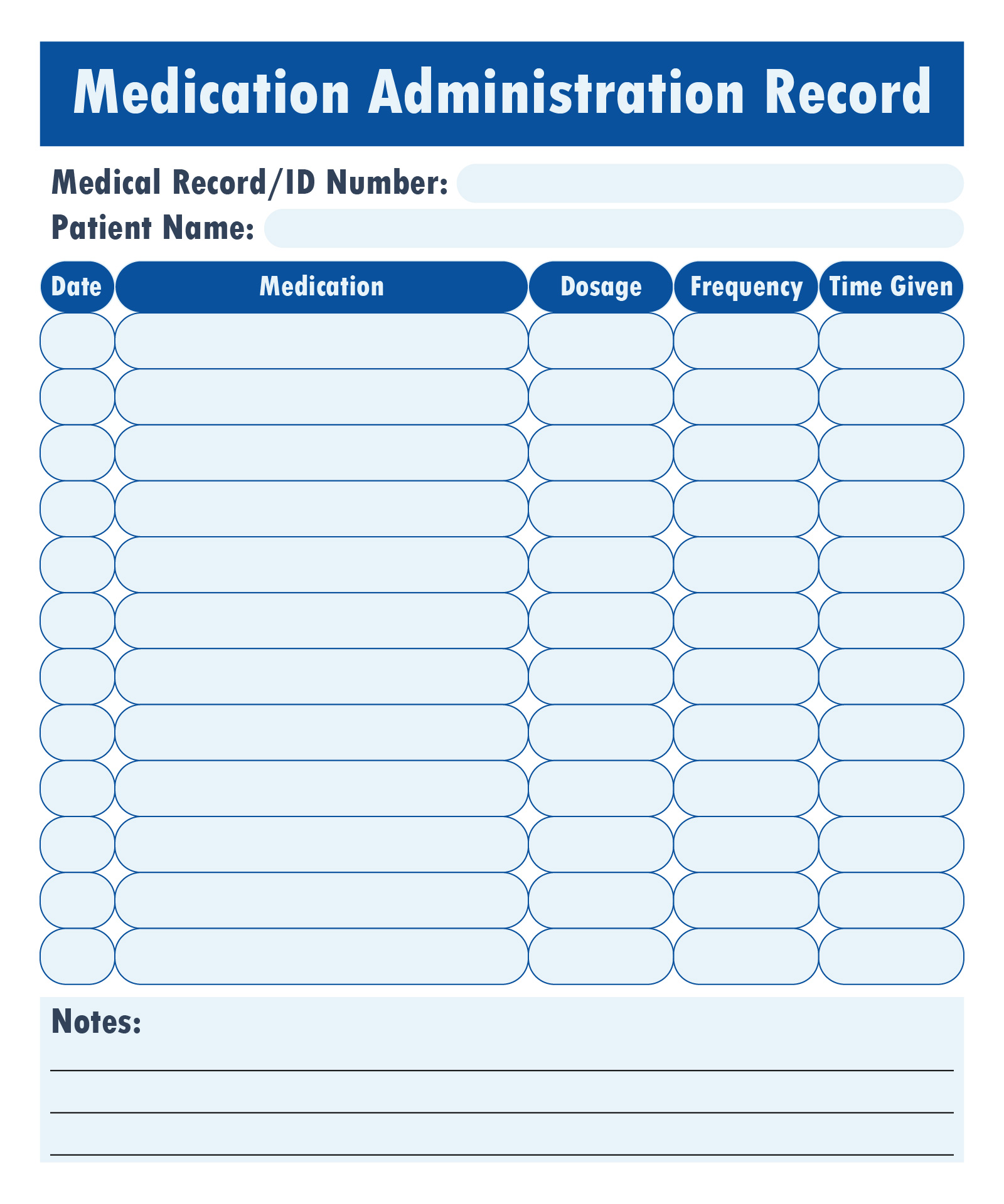 Medication Administration Record Template 10 Free PDF Printables Printablee Medication Administration Record Template 10 Free PDF Printables Printablee