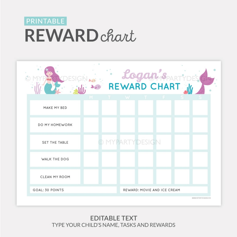 Barbie Reward Charts Free Printable