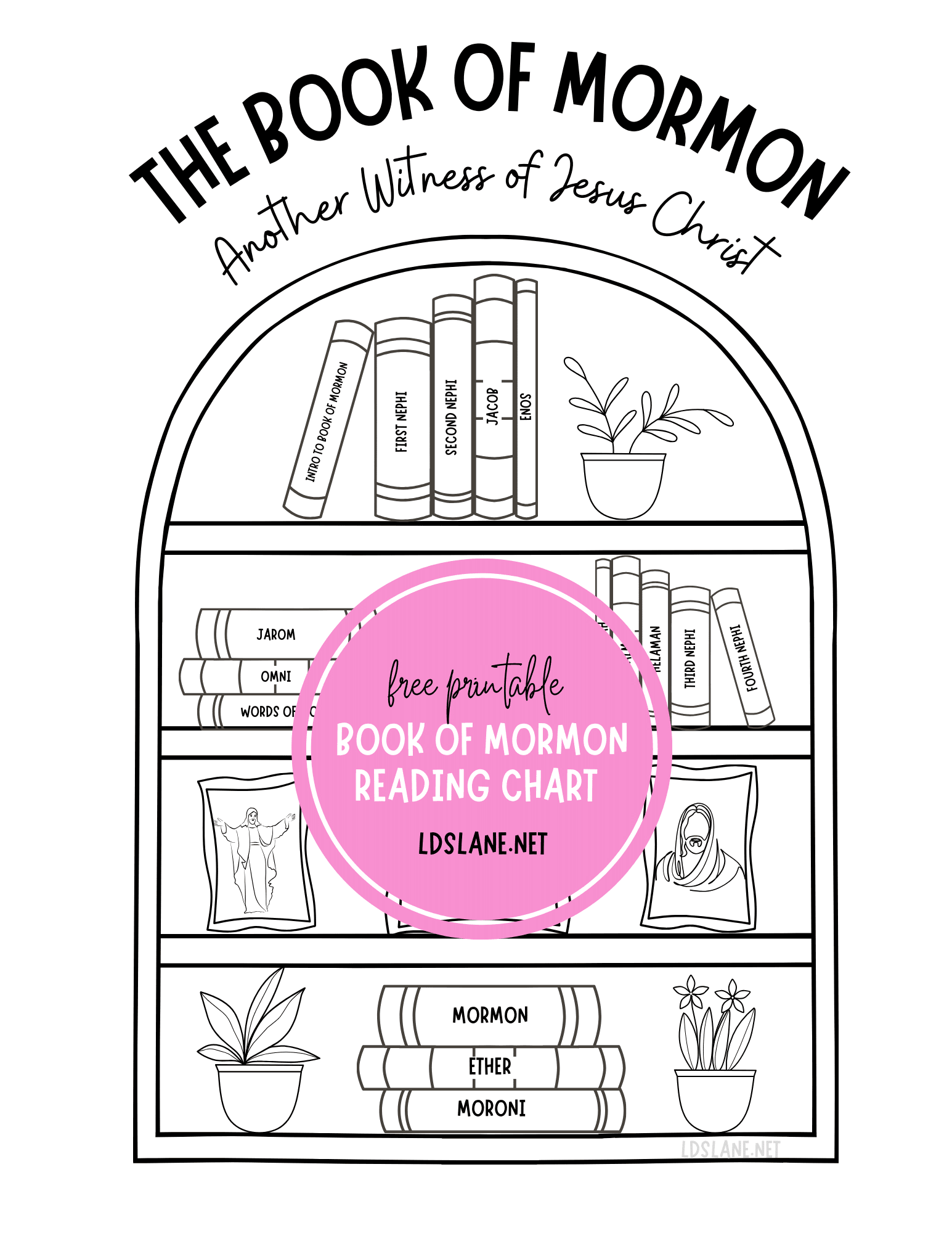 Modern Book Of Mormon Reading Chart