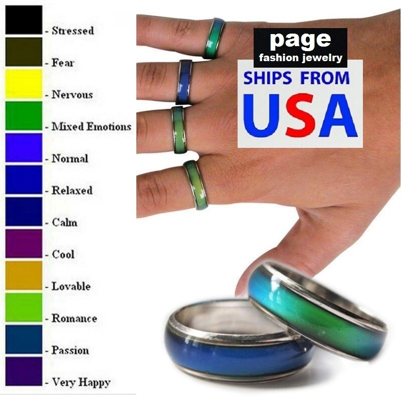 Mood Ring Chart Printable Mood Ring Chart Accurate