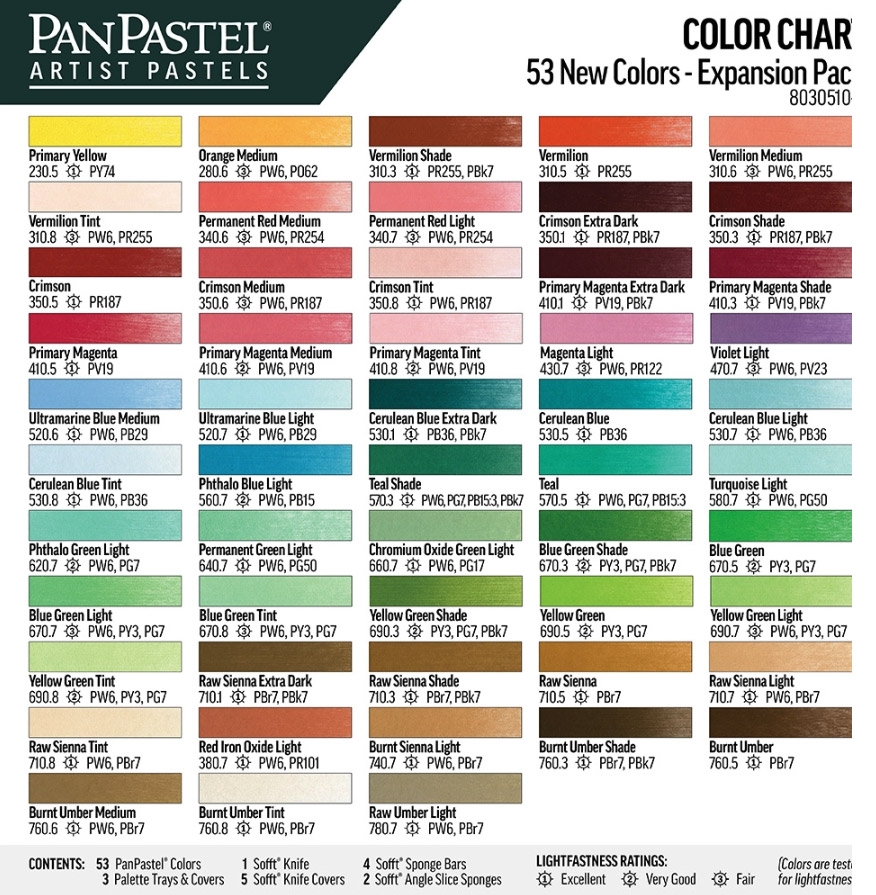 PanPastel 53 New Colors Dakota Art Pastels