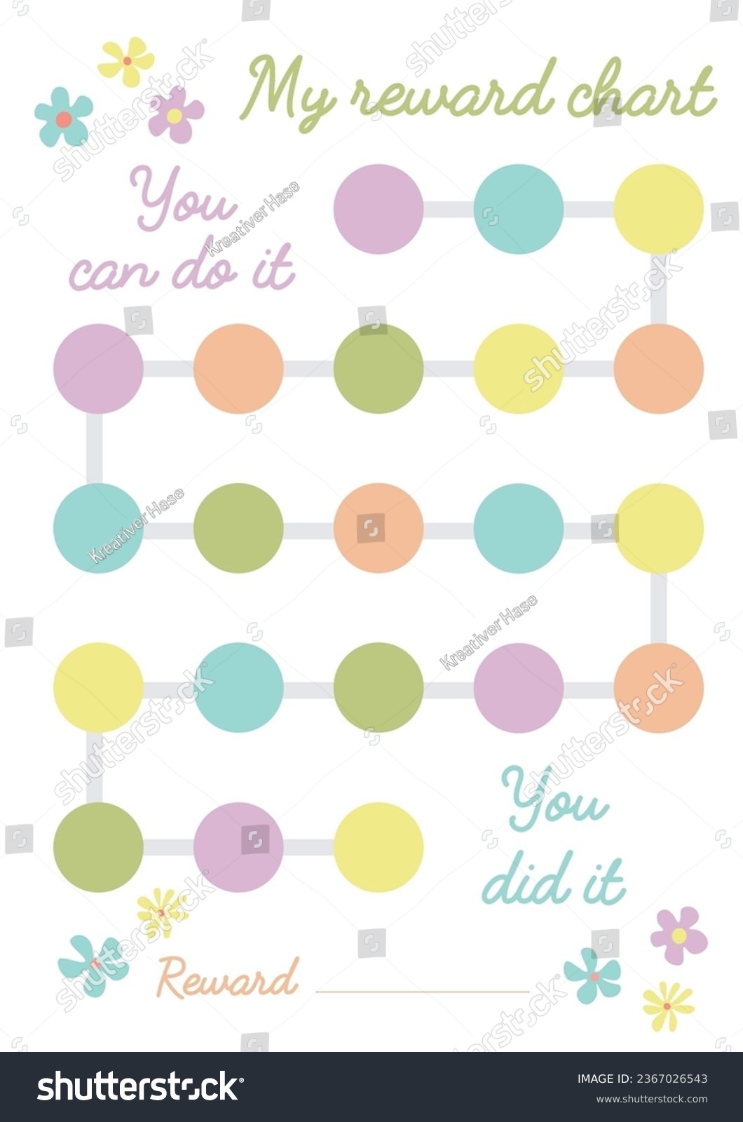 Daily Reward Chart Printable Daily Reward Chart Printable
