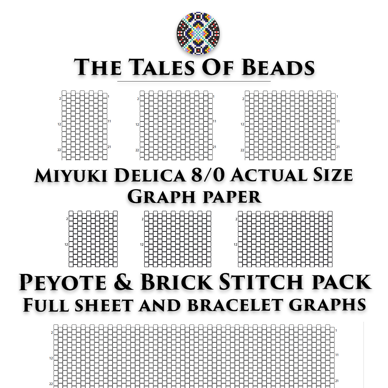Free Printable Bead Size Chart