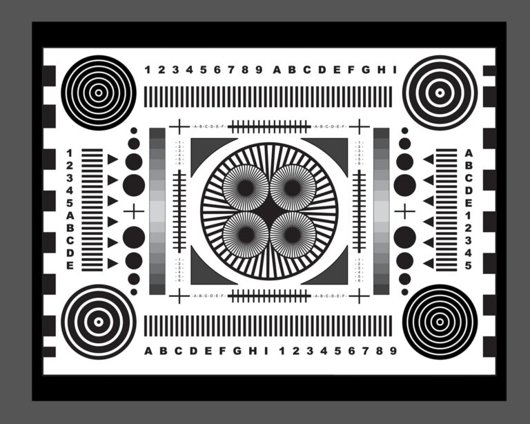 Photographers Focus Chart Digital Print Instant Digital Download Focus Camera Lens Correction Lens Nikon Canon Sony Videography Video Etsy