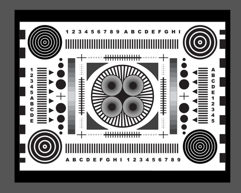 Photographers Focus Chart Digital Print Instant Digital Download Focus Camera Lens Correction Lens Nikon Canon Sony Videography Video Etsy